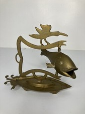 Brass Fish Ashtray Indiana Collectible Ashtrays for sale | eBay