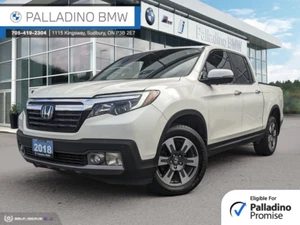2018 Honda Ridgeline Touring Ventilated Front Seats, No Accid...