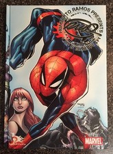 HUMBERTO RAMOS MY MARVELS 2013 SKETCHBOOK SIG...