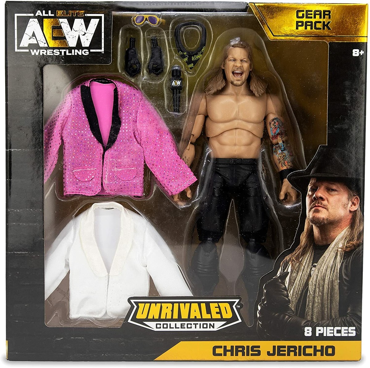 aew chris jericho figures