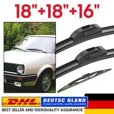 Scheibenwischer vorne + hinten passend Für VW GOLF 2 | BJ 1983 - 1991 DHL SHIP