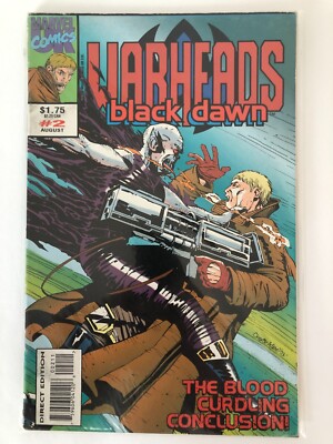 Marvel UK Comics| Warheads: Black Dawn - ''Blood Sinful! (Pt.2)'' Vol 1 #2 | 1993