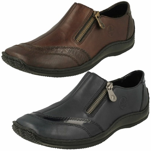 Ladies Rieker Loafer Style Shoes 'L1761' | eBay