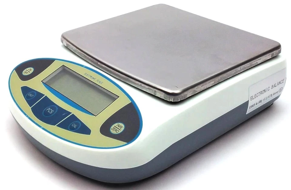 Balanza analítica de precisión digital Bonvoisin Lab Scale 5000gx0,01g HZ50002B Foto 2 de 4