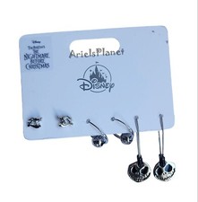 Disney Parks Nightmare Before Christmas Jack Skellington  Zero Earring Set