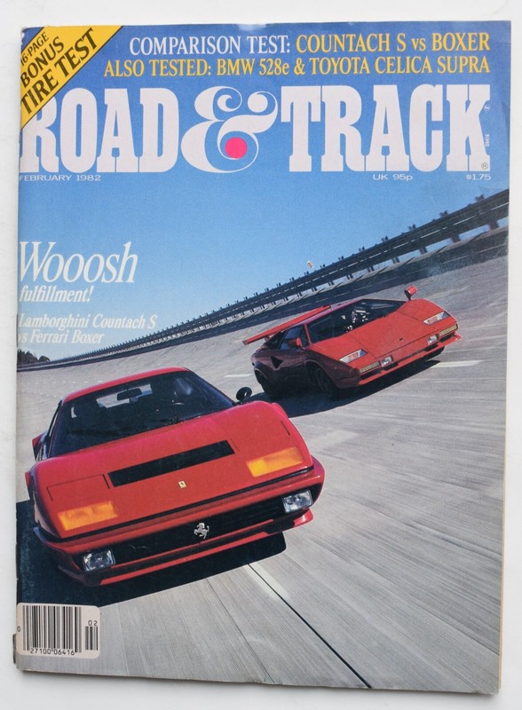 ROAD & TRACK MAGAZINE - FEBRUARY 1982