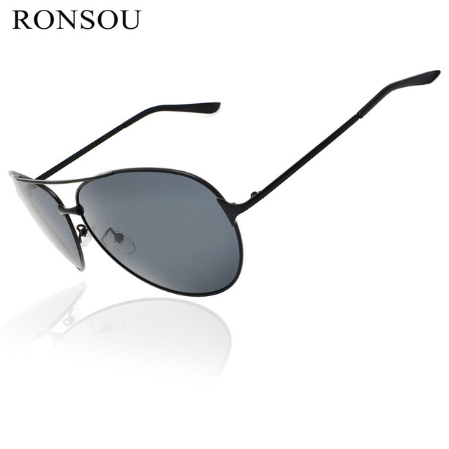HD Retro Pilot Polarized Sunglasses Mirrored for Men Women w// Case Driving UV400