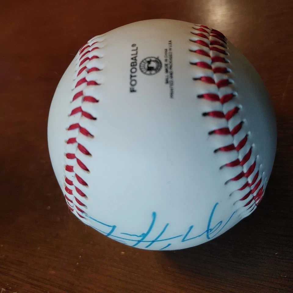 Autógrafo de béisbol Darryl Hamilton Gigantes de San Francisco Foto 3 de 4