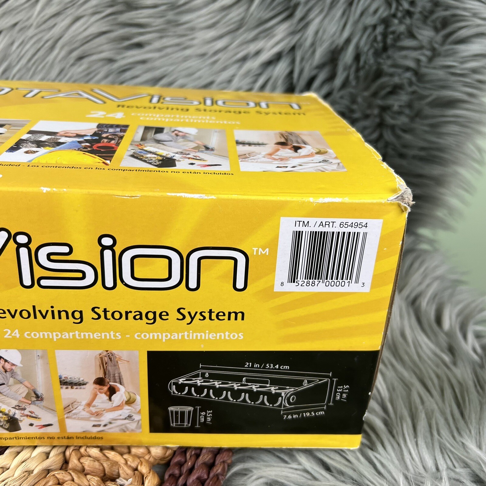 Rotavision Rotating Storage & Organization Device for sale online eBay