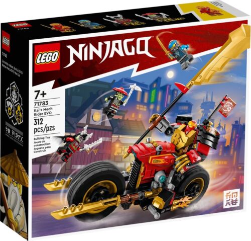 LEGO 71783 Kai's Mech Rider EVO Motorbike New Sealed Safe Shipping