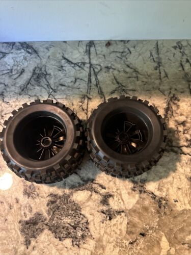Louise RC MT-Rock 1/8 Sport 0 ET EP E-Maxx Front & Wheels & Tires (Pair) - Picture 4 of 7