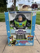 Disney Ultimate Buzz Lightyear Talking Action Figure 12" Multicolor 1995 NIB