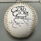 Jim Edmonds Signed Major League Gold Glove Baseball Angels Cardinals JSA