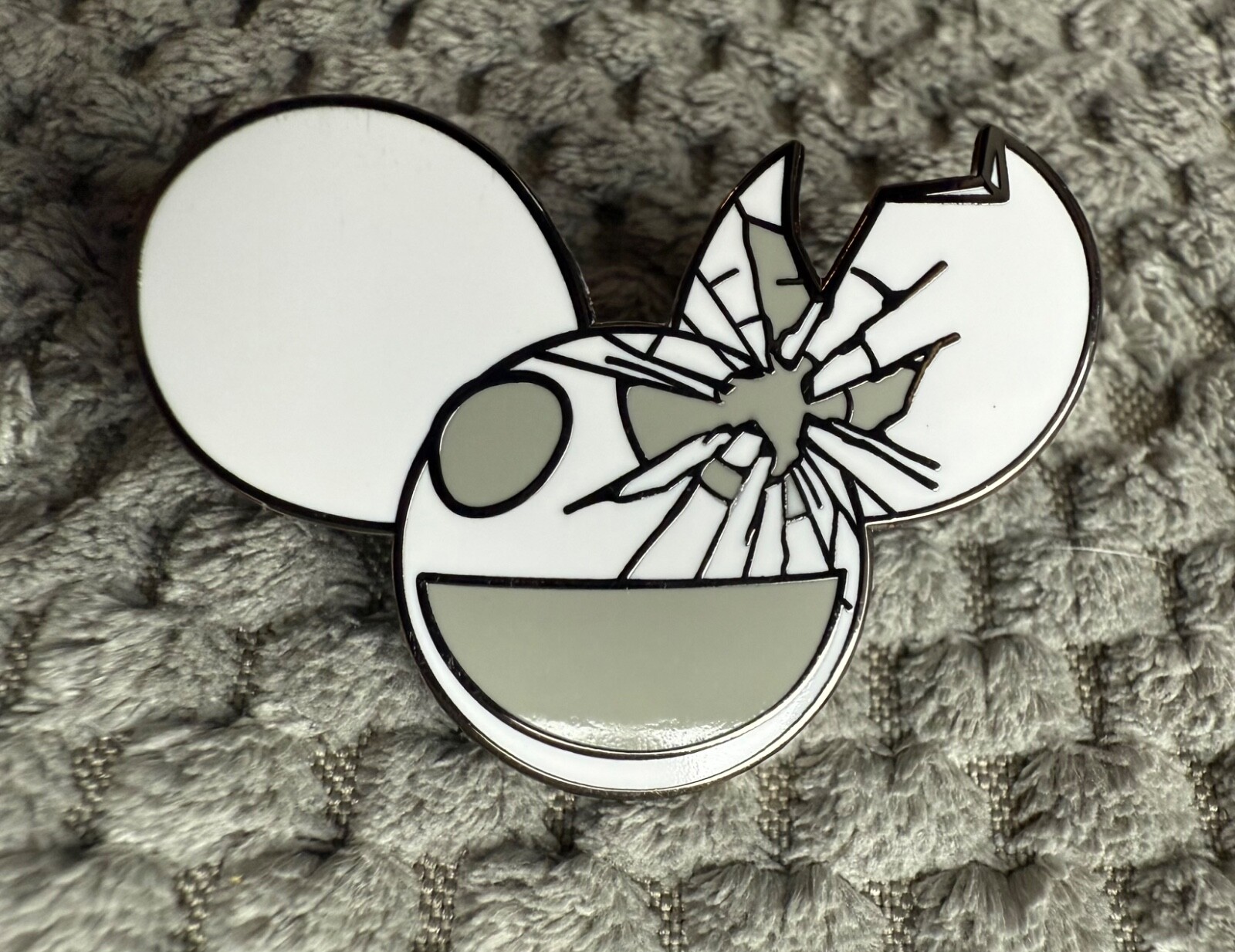 Series 4 Enamel Pin Shattered