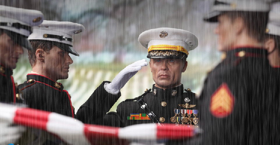 ミリタリー Did USMC Force Recon A80092 The Rock 1/6 DID A80092 The Rock USMC Force Recon Brigadier General Frank