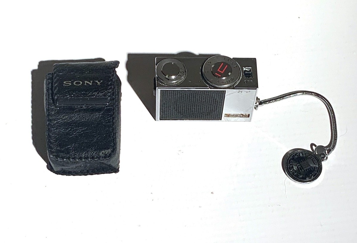RARE Sony ICR-120 Integrated Circuit Miniature Radio RARE Sony ICR-120 Integrated Circuit Miniature Radio