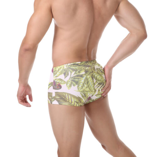 Men Swimwear Trunks Boxers Swimming Beachwear Board Shorts Bathing Drawstring - Picture 2 of 33