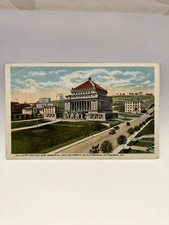 Soldiers' and Sailors' Memorial, University of Pittsburgh, Pennsylvania Postcard