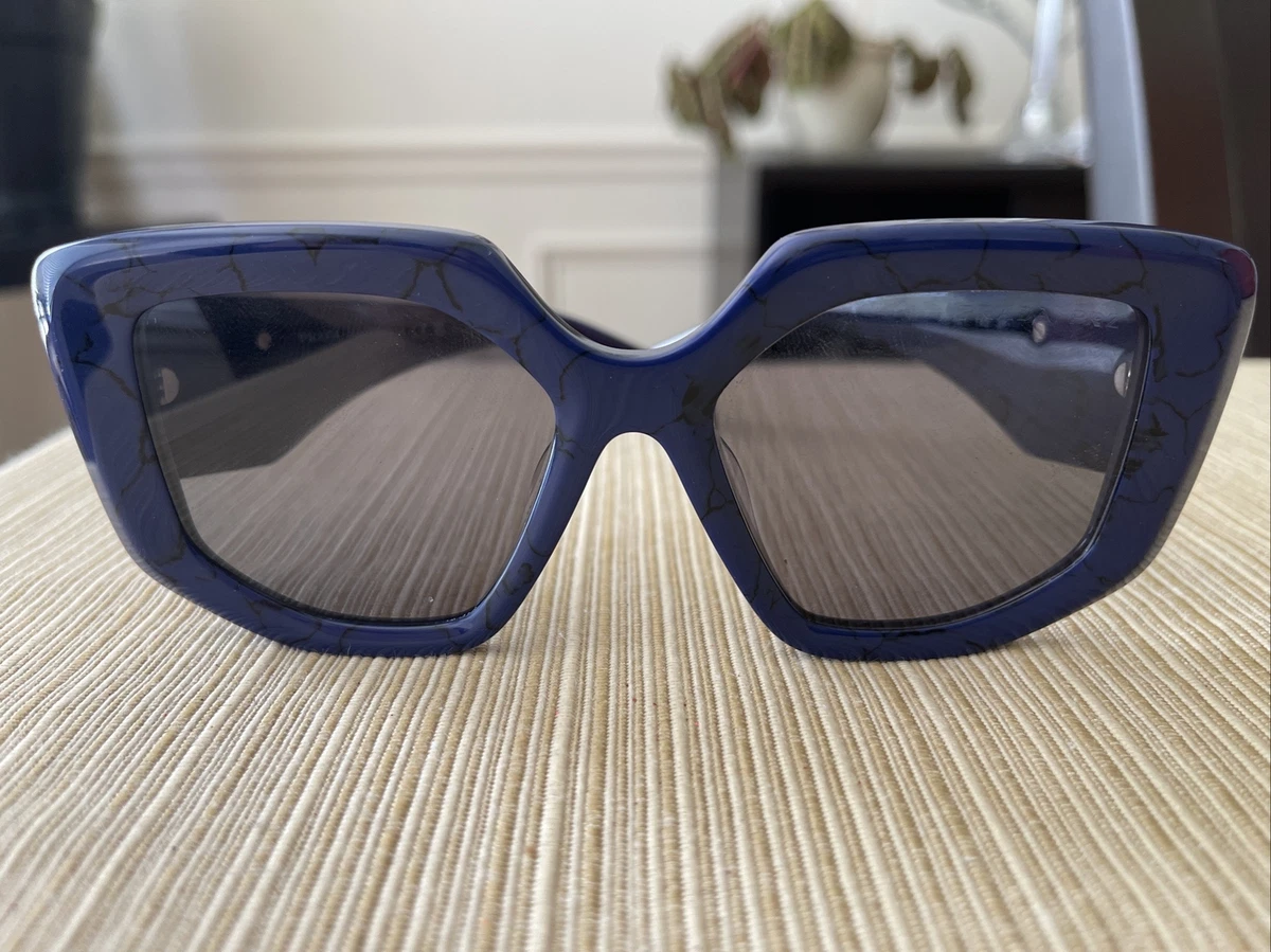 Prada sunglasses cheap blue frame