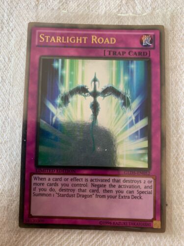 YuGiOh! Starlight Road GLD5-EN052 - NM CONDITION! Gold Rare - Picture 1 of 2