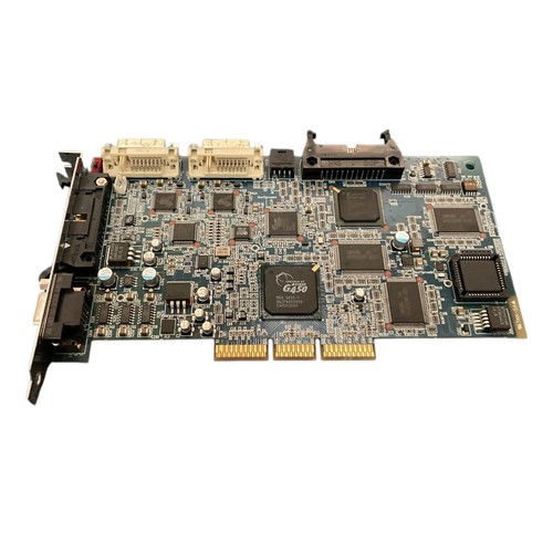 Matrox G450 MMS PCI Quad Head Video Graphics Card- Multi-Display Workstation GPU