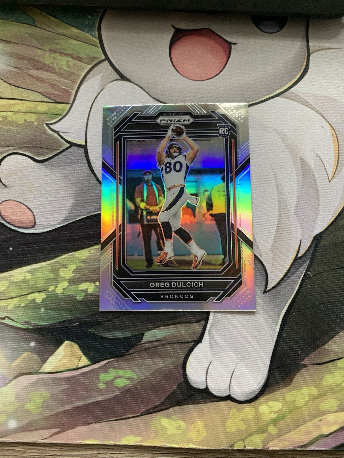 2022 Panini Prizm - Rookies Silver Prizm #360 Greg Dulcich (RC)