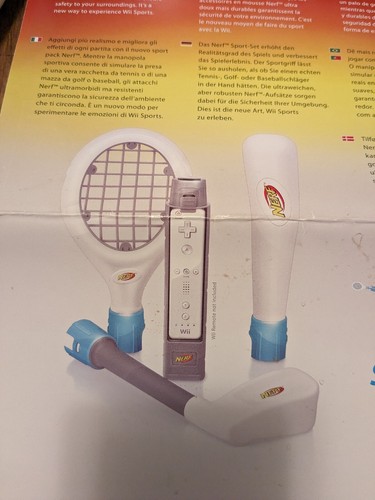 Wii nerf Sports Pack Wii Golf, Wii Baseball, Wii Tennis Nerf Set - Picture 8 of 10