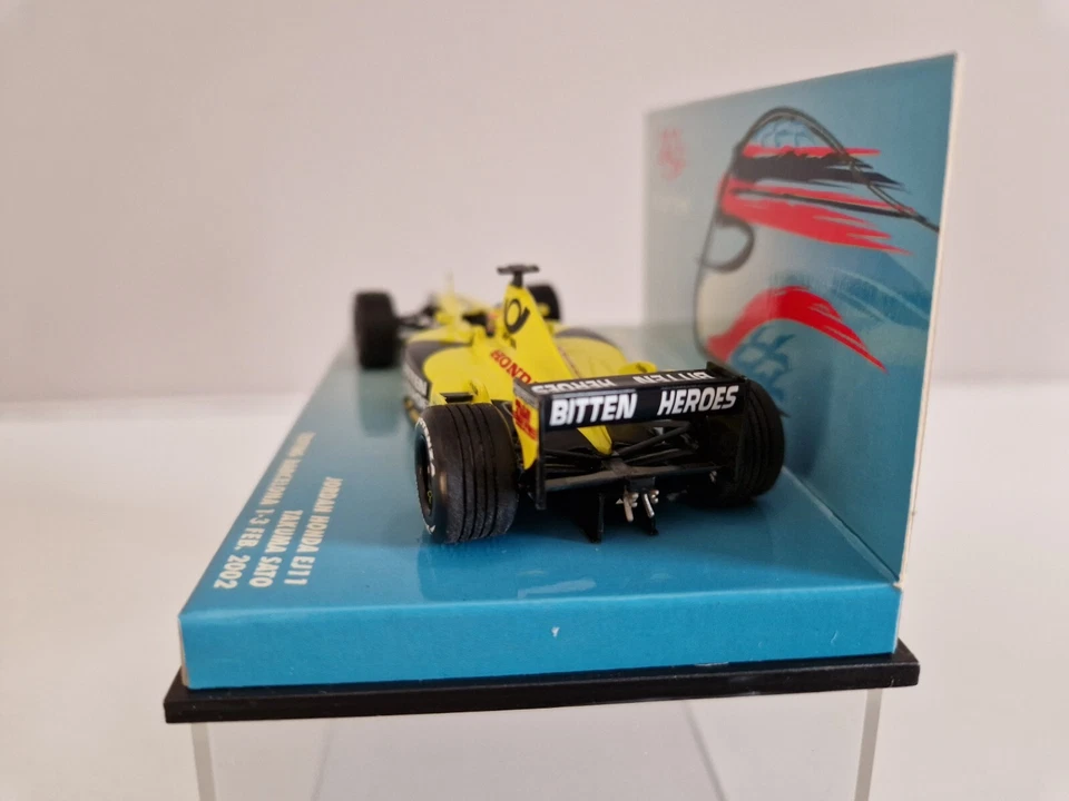 Minichamps 1/43 Jordan Honda EJ11 T. Sato - Barcelona Test 2002 - 518024399 - Immagine 4 di 4