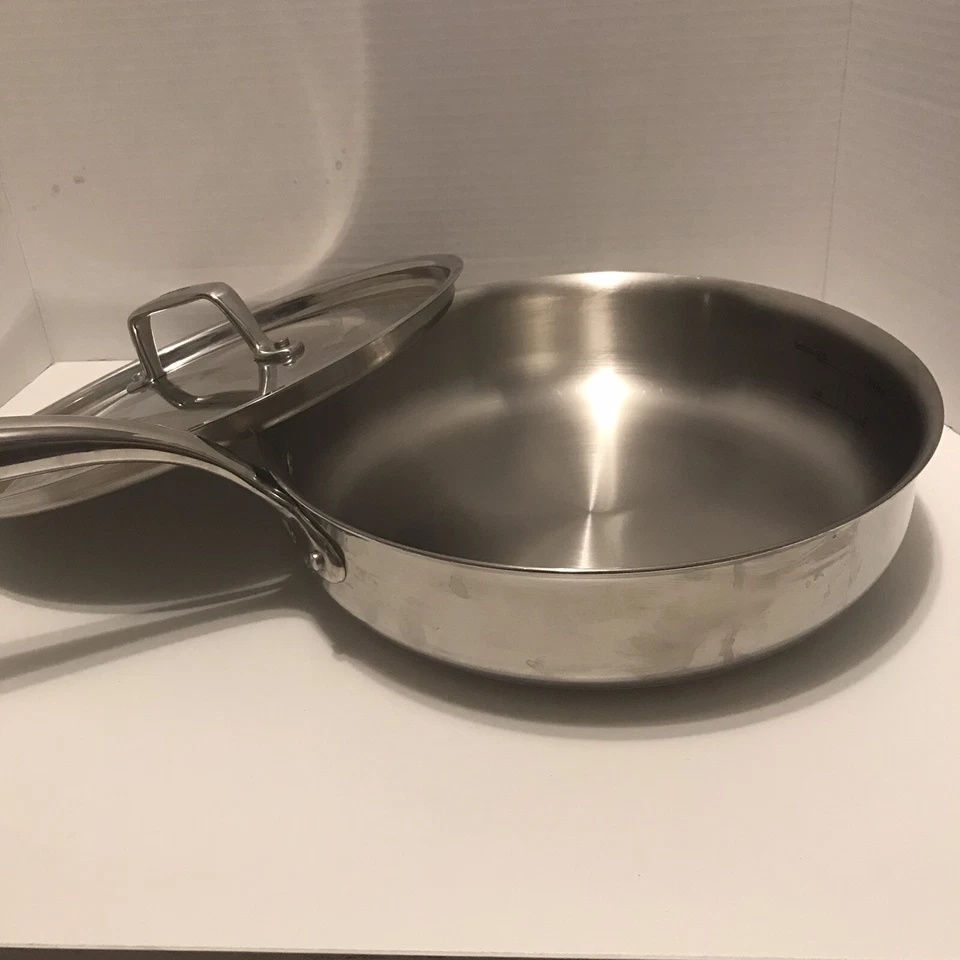 BREVILLE Thermal Pro Clad КАСТРЮЛЯ ИЗ НЕРЖАВЕЮЩЕЙ СТАЛИ с Крышкой, 3,5 КВАРТЫ - Изображение 2 из 4