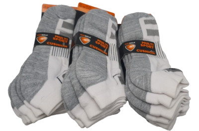 3 x 3er Pack Sof Sohle Herren Socken Multisport Polster Low Cut 8 - 11 UK CR052 II 03