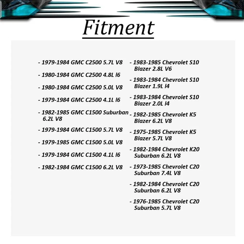 TYC 2pc Tail Light Lamp Assembly Housing For Chevy C10 Suburban 1984 1985 1973 - Imagem 4 de 4