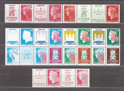Francia - Correo 2010 Yvert 4459/72 ** Mnh