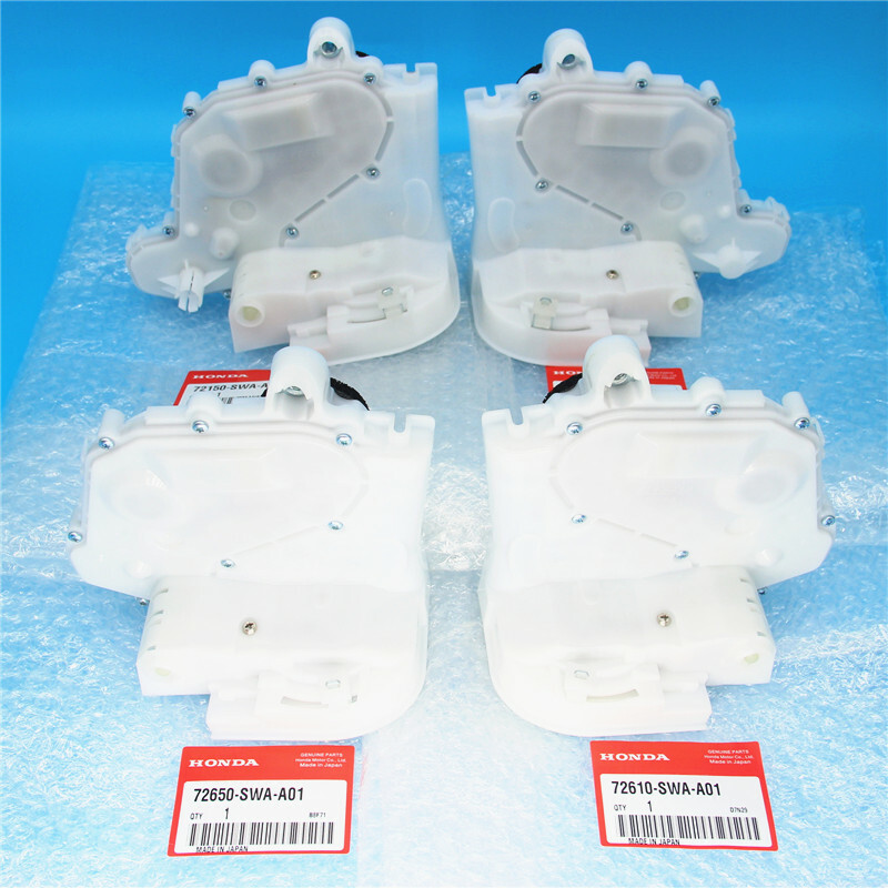 NEW Set of 4 Power Door Lock Latch Actuators Fit For HONDA CRV 2007