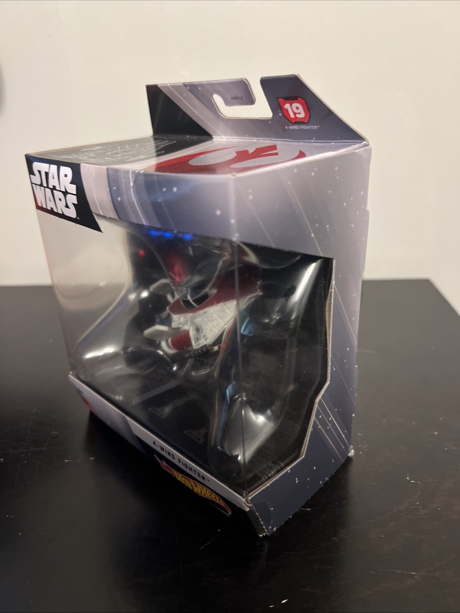 Hot Wheels Star Wars Starships Select A-Wing Fighter #19 New In