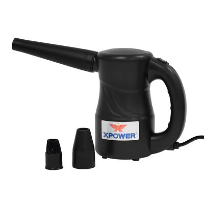 XPOWER A-2S BLACK Cyber Duster  Multipurpose Powered Air Duster & Blower