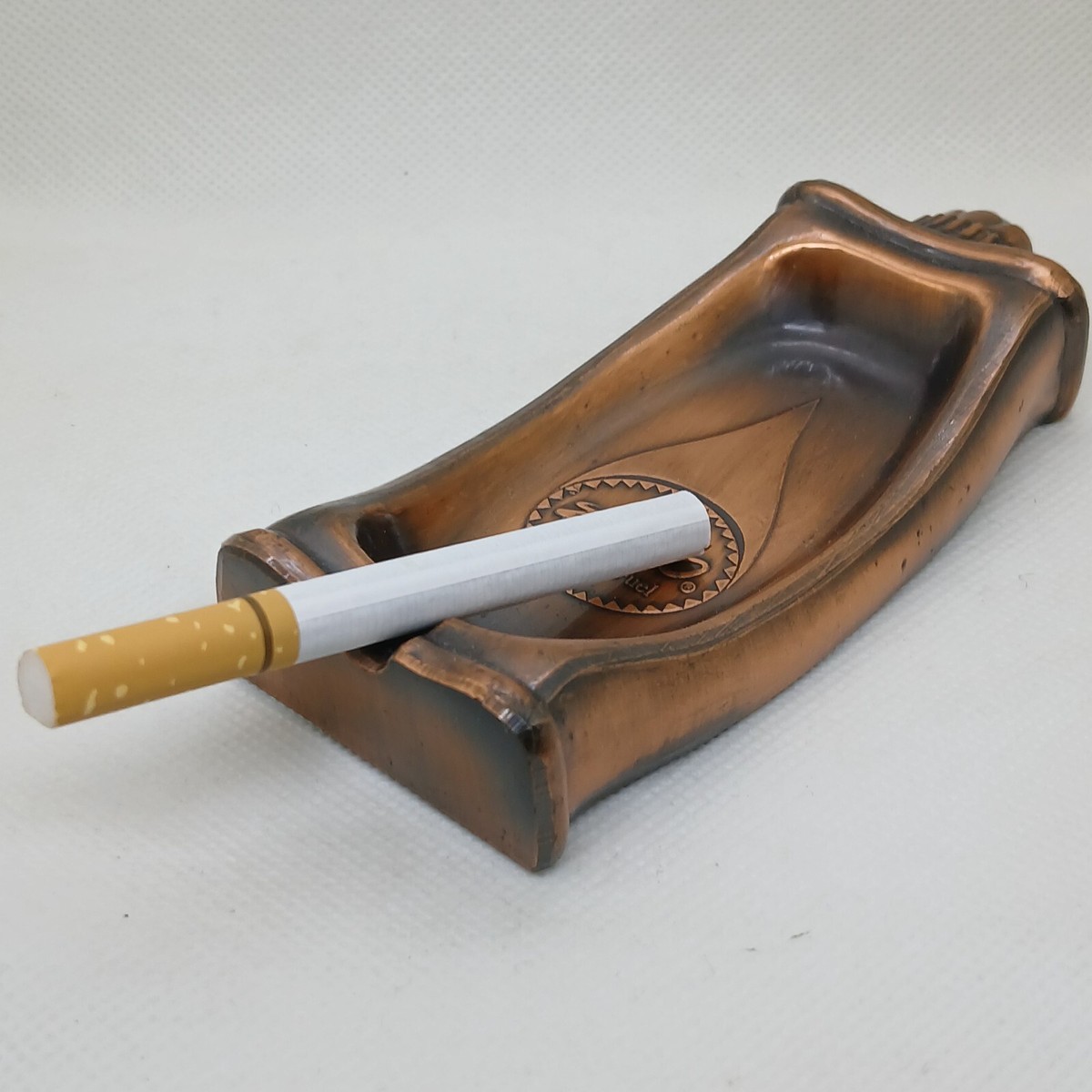zippo ashtray vintage 90s bronze fuel can era 60s | eBay