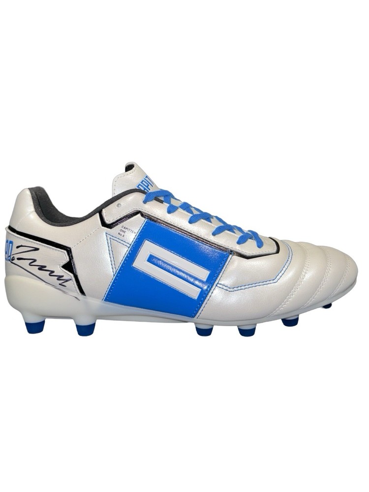 Andrés Iniesta Autographed Limited Edition Capitten Boots with Certificate