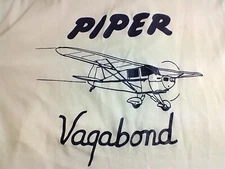 Vintage ’80s Piper Vagabond Screen Stars White & Blue Accents T-Shirt L