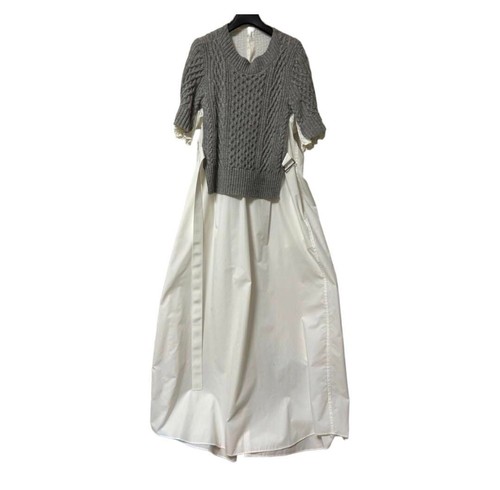 Sacai docking knit dress - Gem