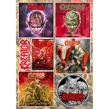 Kreator Albums Sticker Pack  Coma of Souls Violent Revolution Thrash Metal Band