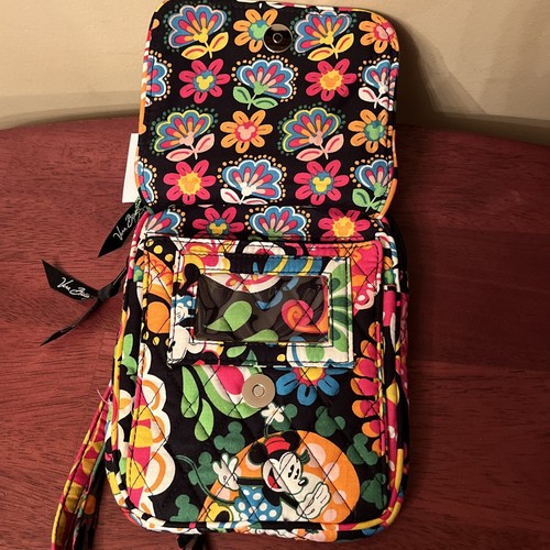 Disney Parks Vera Bradley Midnight with Mickey Mini Hipster Crossbody Bag NWT - Picture 7 of 12
