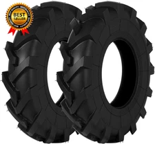 Upgraded 4.80/4.00-8 Tires Tubeless, 4.80X4.00-8" Tractor Turf Tires Replacement
