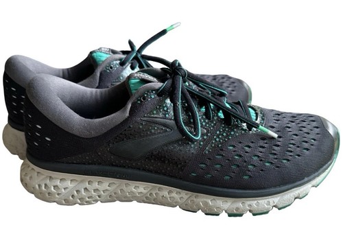 Brooks Glycerin 16 Women's Size 10b (Medium) Running Shoes Ebony Green NO INSOLE - Picture 2 of 15