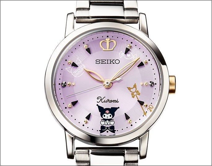 Seiko x Kuromi 20th Anniversary Collaboration Watch 2025 Sanrio