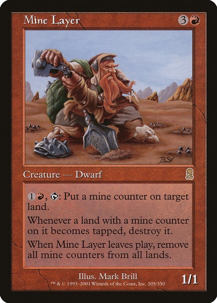 Mine Layer [ODY - 205] Near Mint