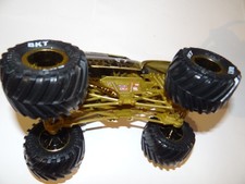 Monster Jam Steel Titans Grave Digger Gold Truck from Collector's Edition Bundle