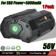 For EGO 56V POWER+ 5Ah Battery BA1400 BA2800 Lithium Ion BA2240 BA1400 Replace