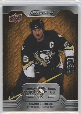 2023-24 Upper Deck Engrained Legends /299 Mario Lemieux #72 HOF 5n4