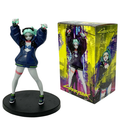 Cyberpunk Edgerunners Figure The Gun Rebecca Anime Figure. 17cm with box
