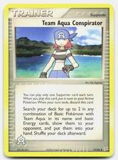 Team Magma vs Team Aqua Team Aqua Conspirator 77/95 LP Pokemon Uncommon Tcg Card
